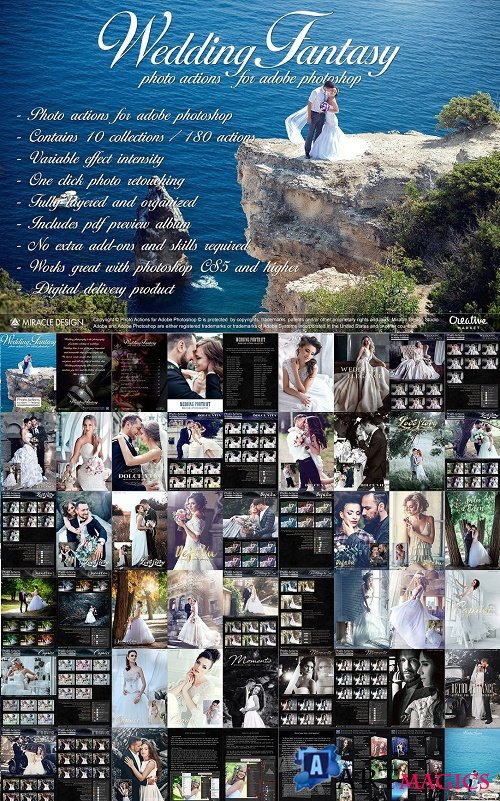 Actions for Photoshop / Wedding - 4469548