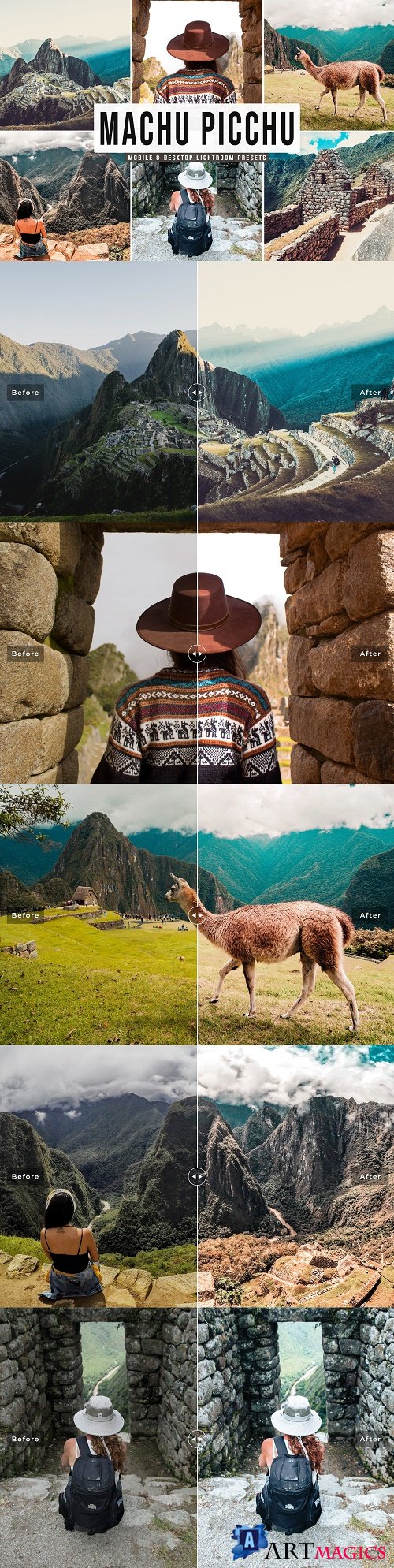 Machu Picchu Pro Lightroom Presets - 4655824