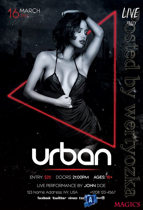 Urban - Premium flyer psd template