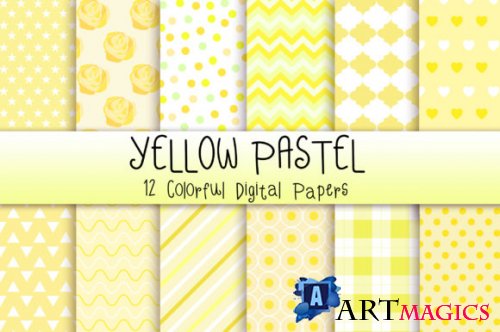 Yellow Pastel Background