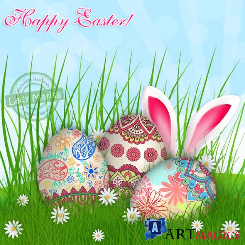  PSD- -   ! Happy Easter