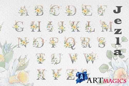 Flowers Alphabet - 4756810