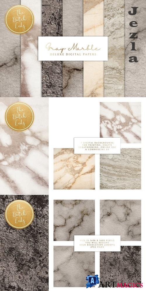 Gray Marble Texture Backgrounds - 4766161