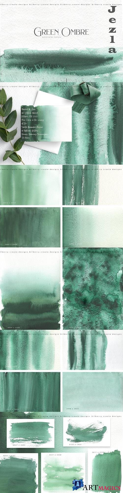 Green Ombre collection - 4739978