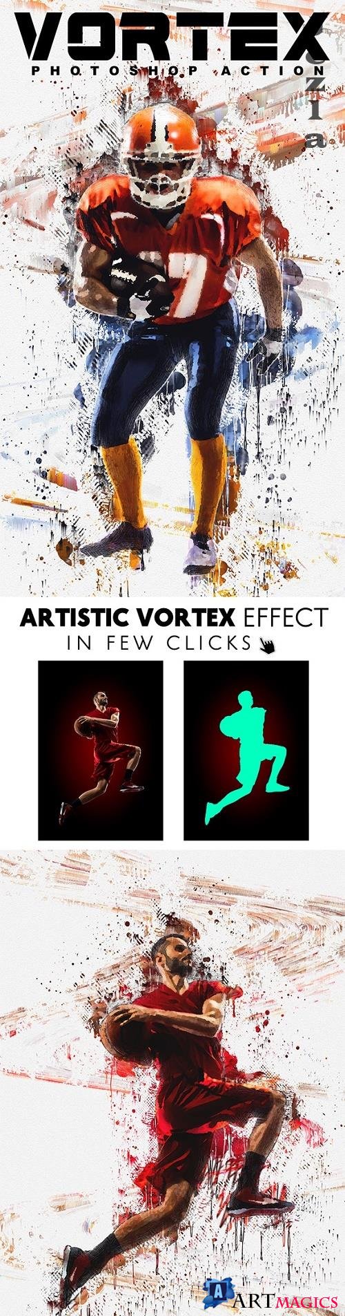 Vortex - Artistic Photoshop Action 25802823