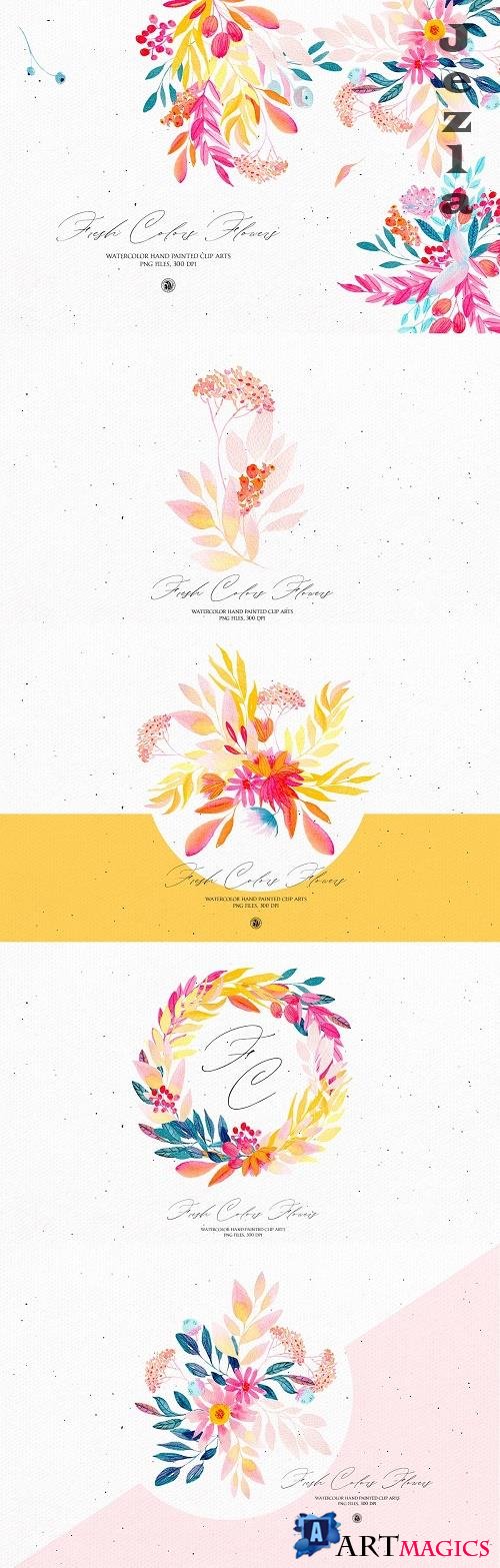 Fresh Colors Flowers - 4779300