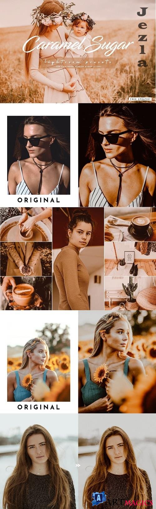 Caramel Sugar Lightroom Presets Pack - 4359093