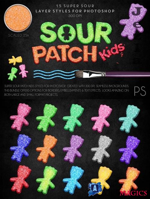 Sour Patch Kids Candy - 70865 - Potoshop Styles
