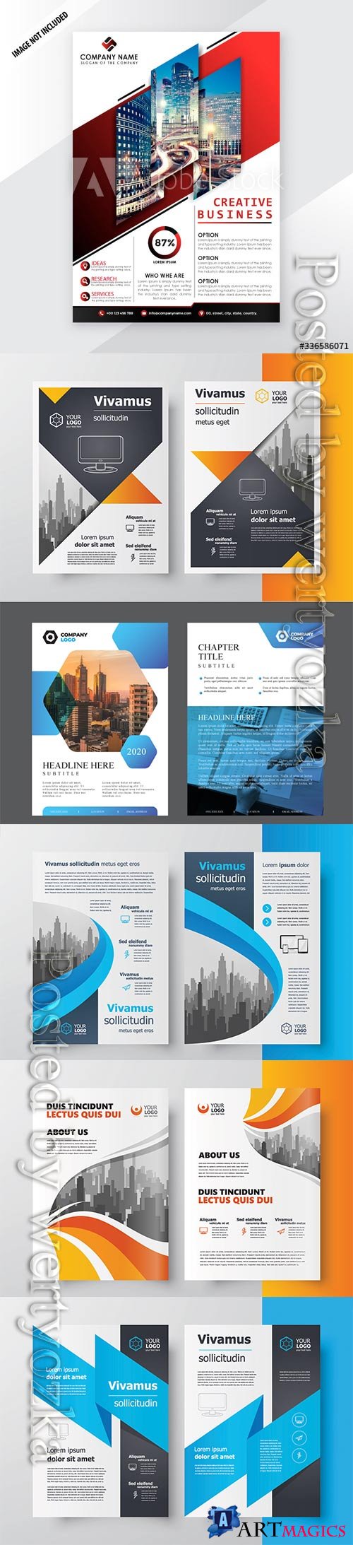 Creative professional business flyer template