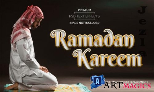 Ramadan Kareem Text Effects Style