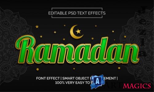 Ramadan Text Effects Style