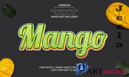 Mango Text Effects Style