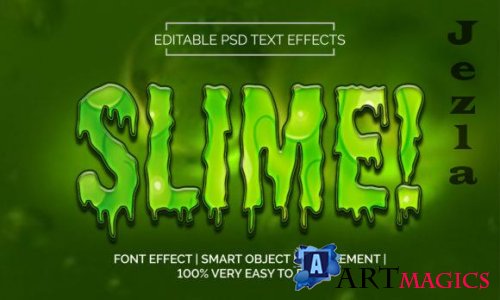 Slime! Text Effects Style