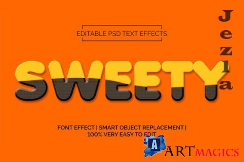 Chocolate Sweety Text Effect Premium