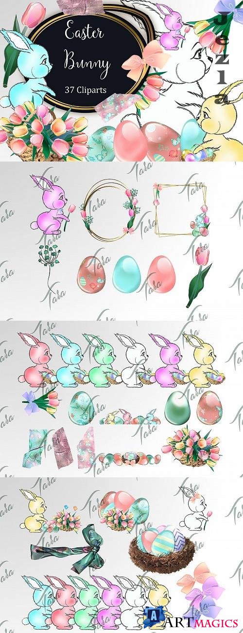 Easter Bunny Clipart - 520051