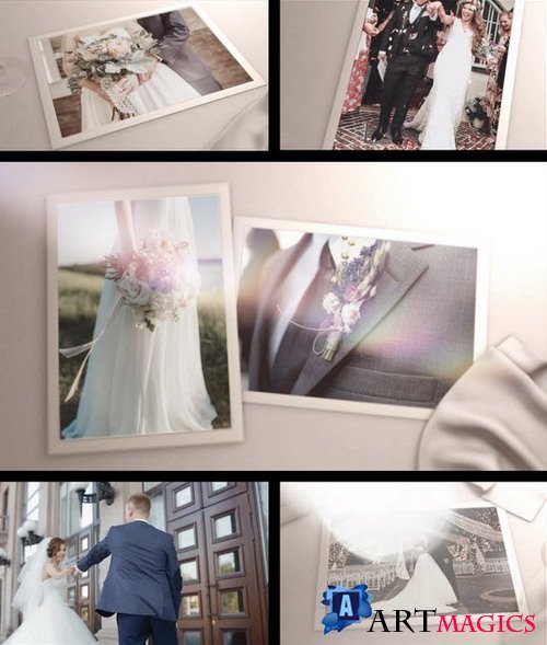 Save The Date Wedding Slideshow - Premiere Pro Template