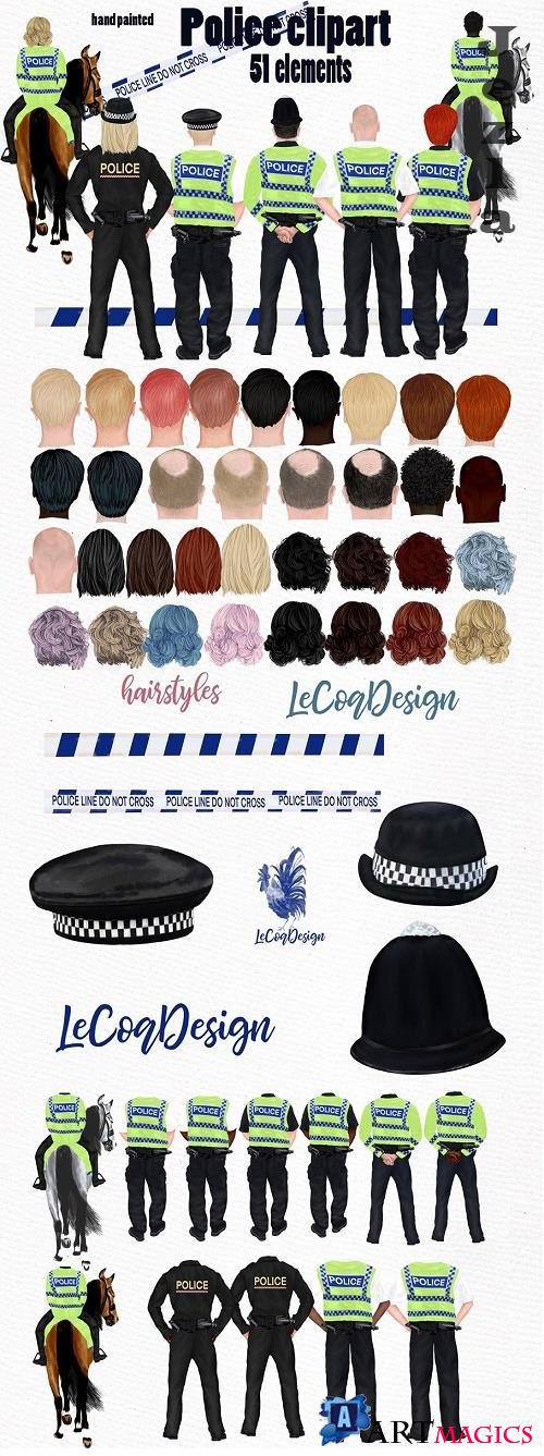Police clipart UK Policeman clipart - 4835191