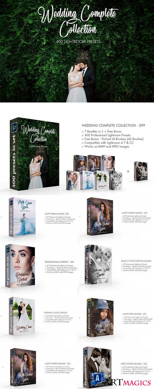 Wedding Complete Collection - Mobile & Desktop