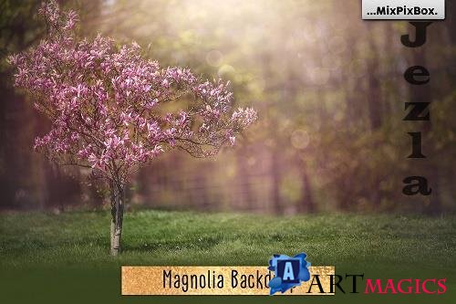 Magnolia Backdrop - 4772016