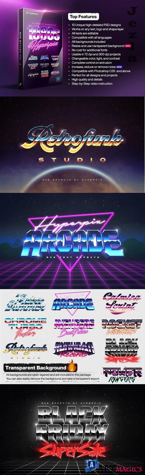 80s Text and Logo Effects Vol.4 - 4865785