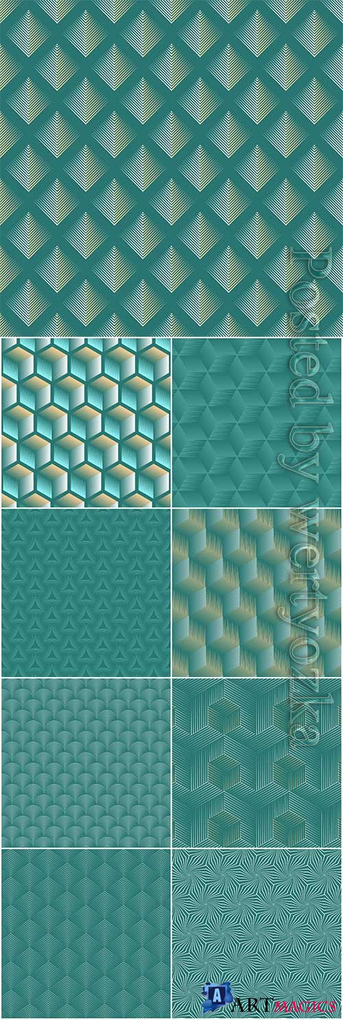 Seamless abstract geometric vector background