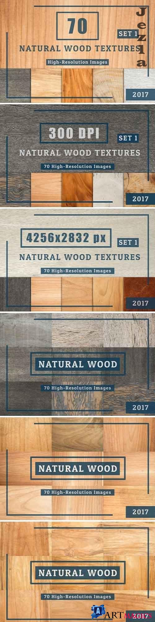 70 Natural Wood Table Textures Set 1 - 1688608