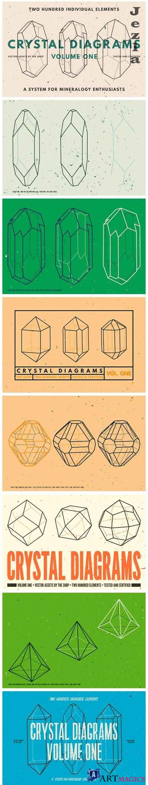 Crystal diagrams vol. 01 - 4884789