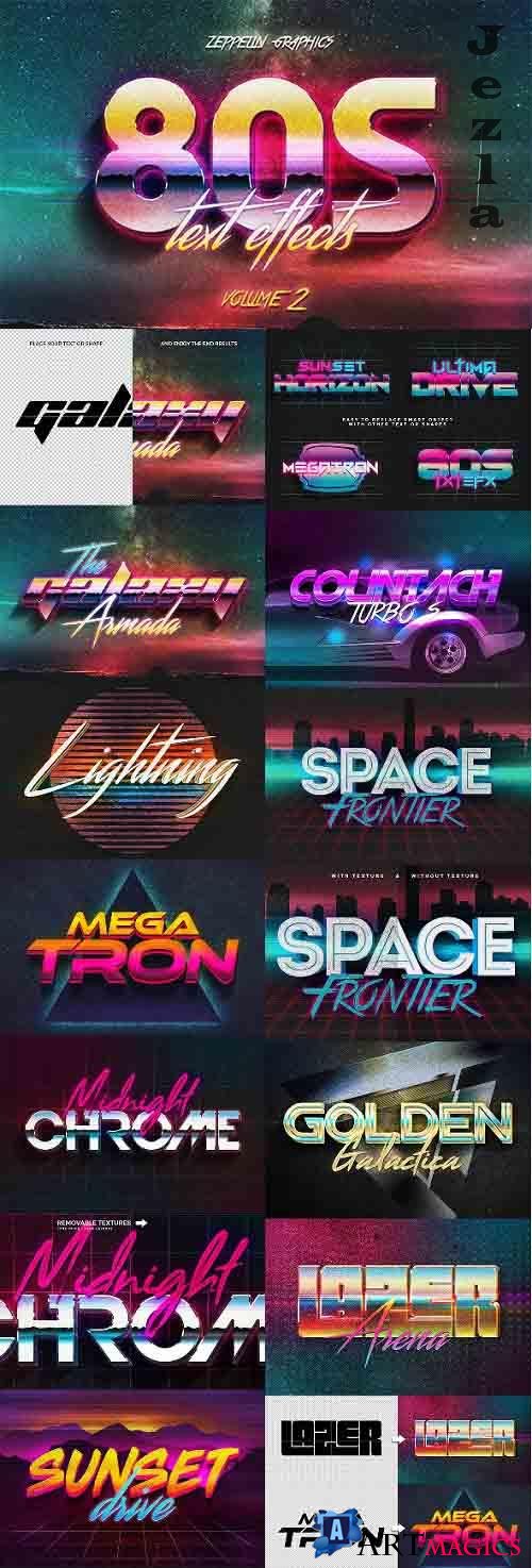 80s Text Effects Vol.2 - 26502843