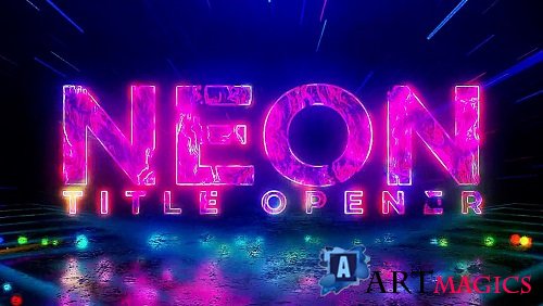 Neon Title Opener 414395 - After Effects Templates