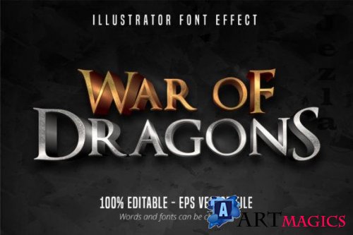 3d Game Style Editable Font Effect