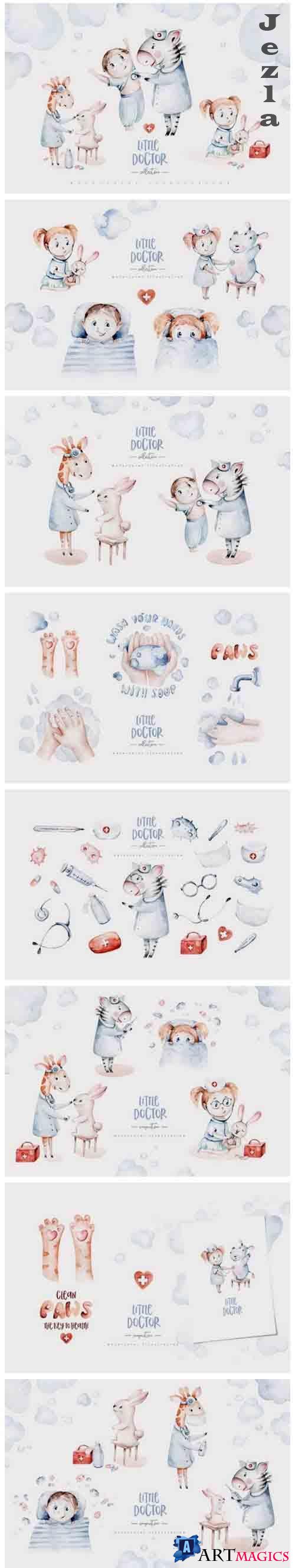 Little doctor cute collection - 4863164