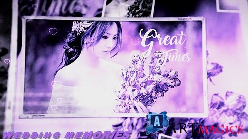 Wedding Memories Slideshow V2 - Project for After Effects