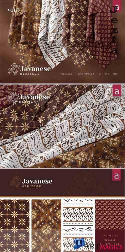 Javanese Heritage Seamless Batik v1 - 4946817