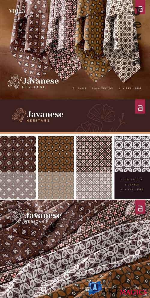 Javanese Heritage Seamless Batik v3 - 4961886