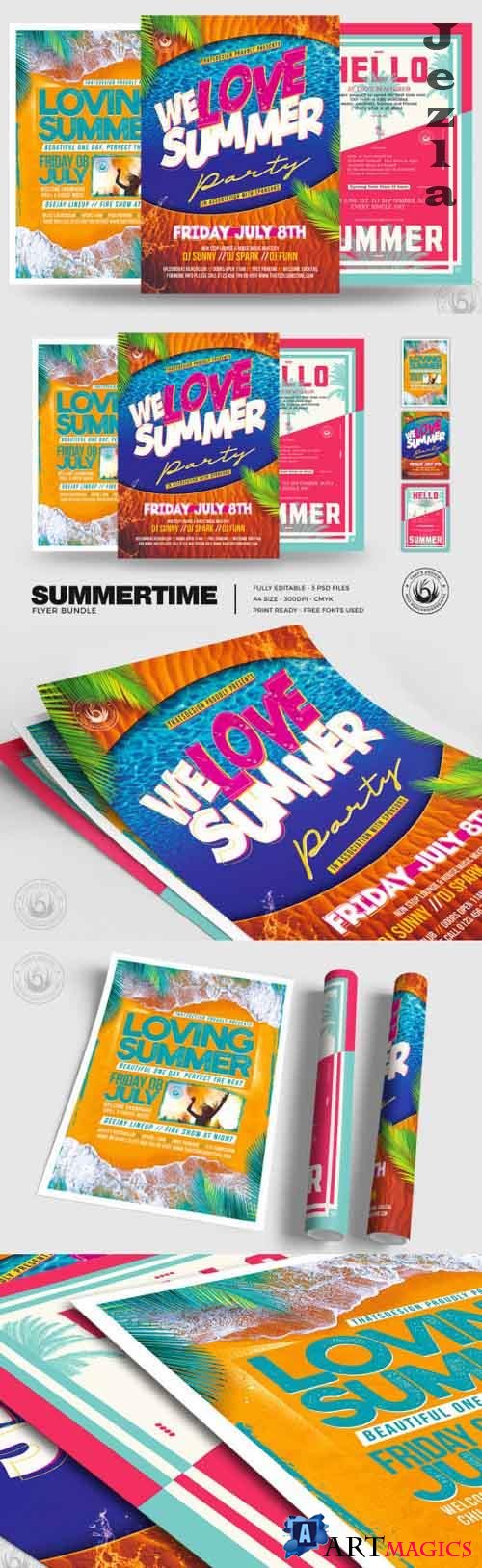 Summertime Flyer Bundle V3