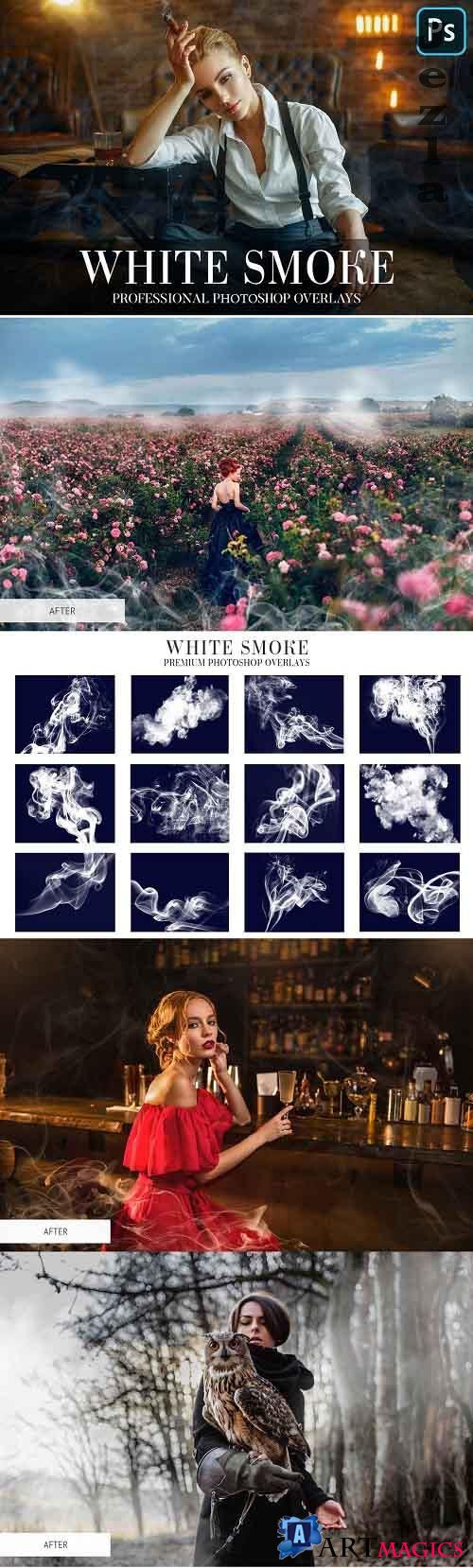White Smoke Overlays Photoshop 4949072