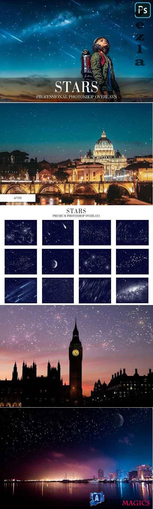 Stars Overlays Photoshop 4939984