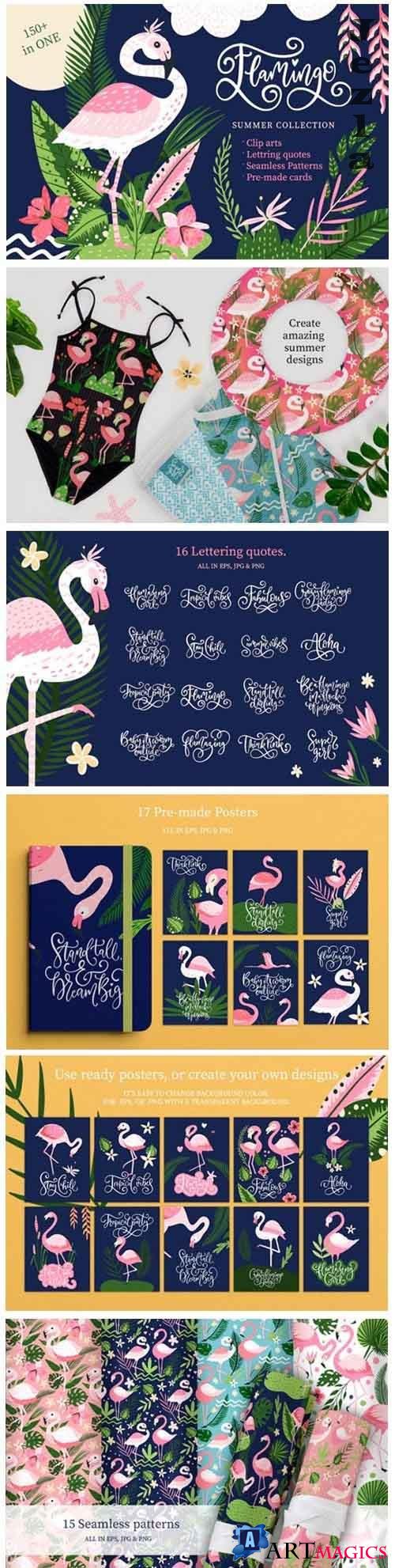 Flamingo. Big Summer Collection  - 613143