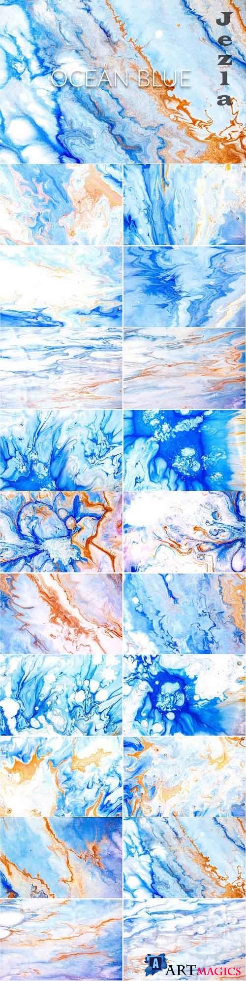 Liquid Paint - Ocean Blue - 4682606