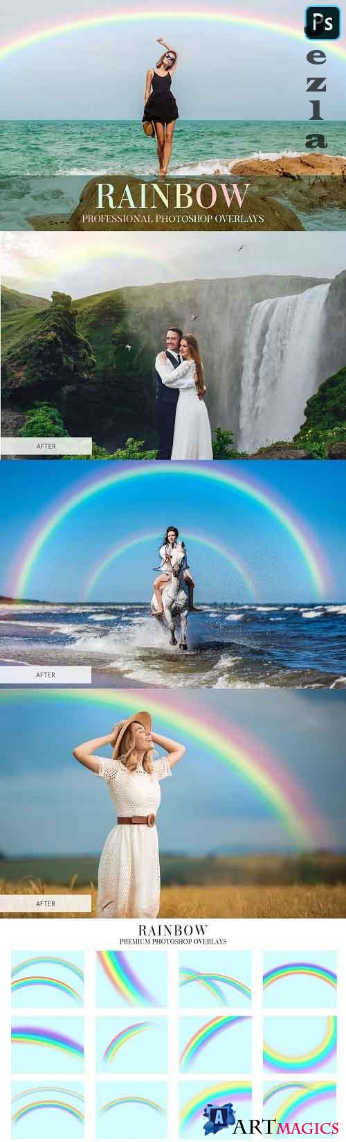 Rainbow Overlays Photoshop 4940455
