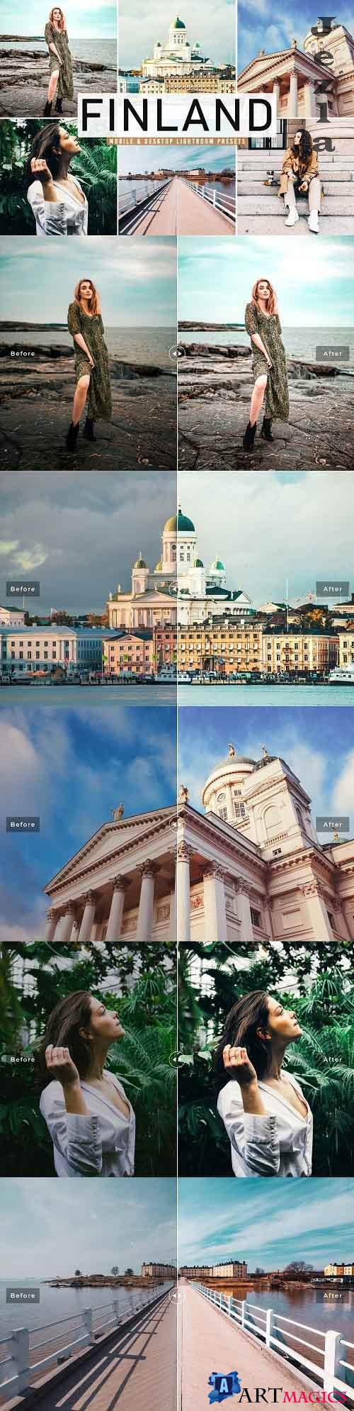 Finland Lightroom Presets Pack - 5039157 - Mobile & Desktop