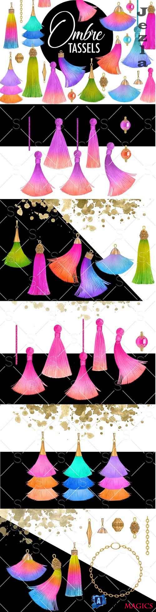 Ombre Tassels - 3096607