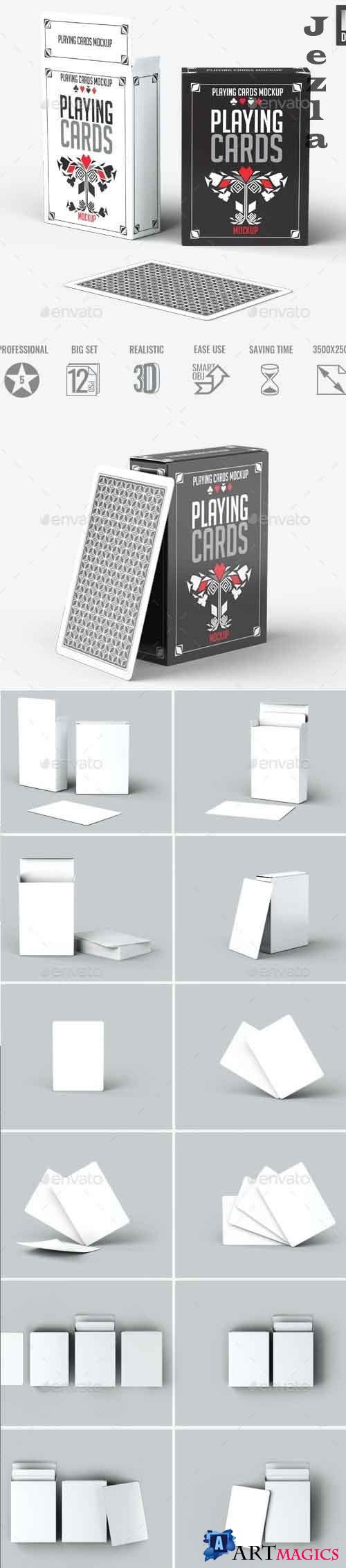 Playing Cards Mock-Up - 15963077