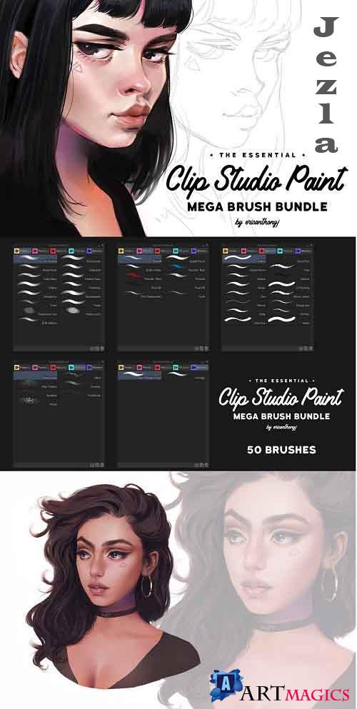 Clip Studio Paint - Mega Bundle 4456286