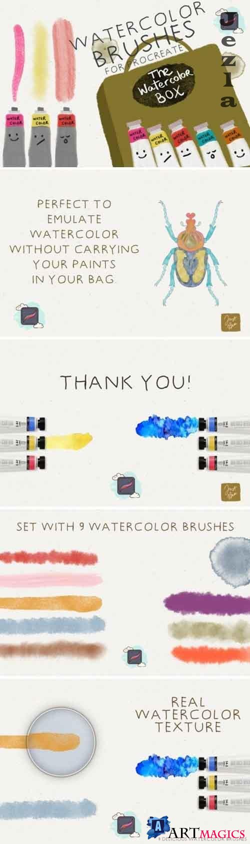 The Procreate Watercolor Box - 5045270