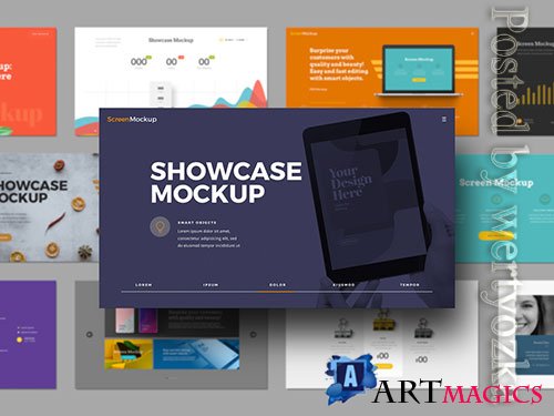 Presentation Showcase Mockup