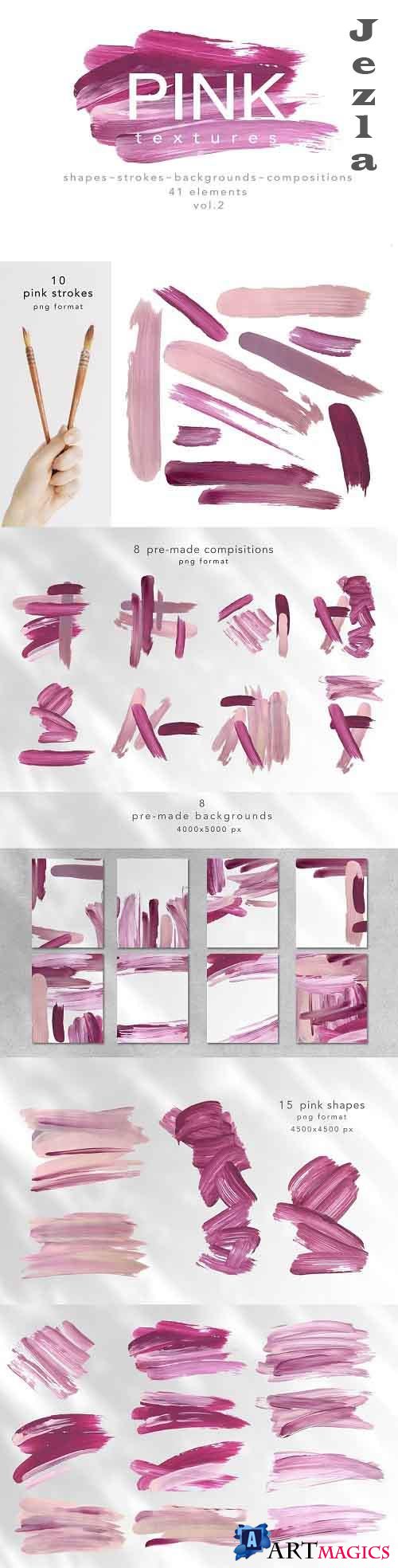PINK textures-vol.2 - 4590167
