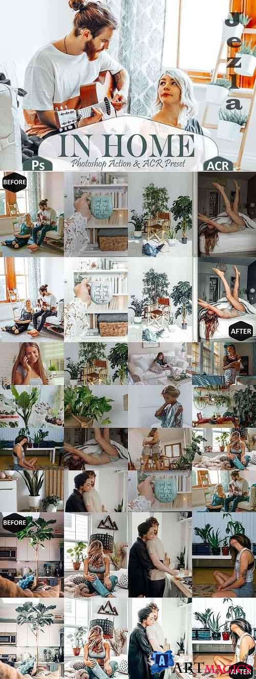 10 In Home Photoshop Actions And ACR Presets, indoor theme - 532468