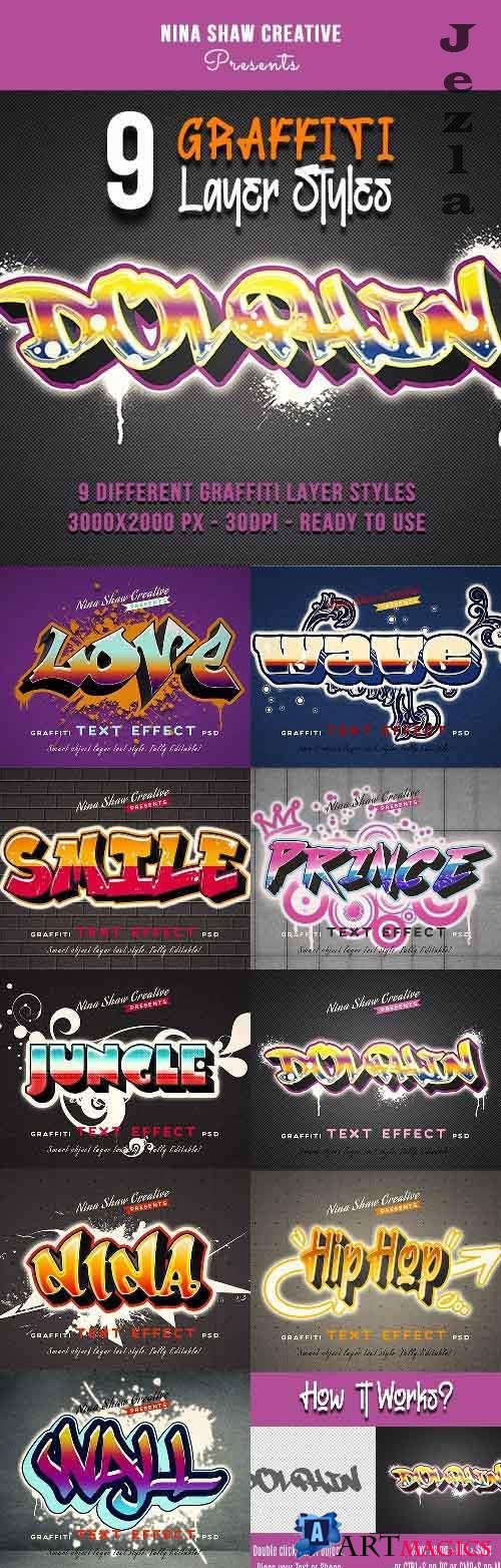 Graffiti Layer Styles 27270433