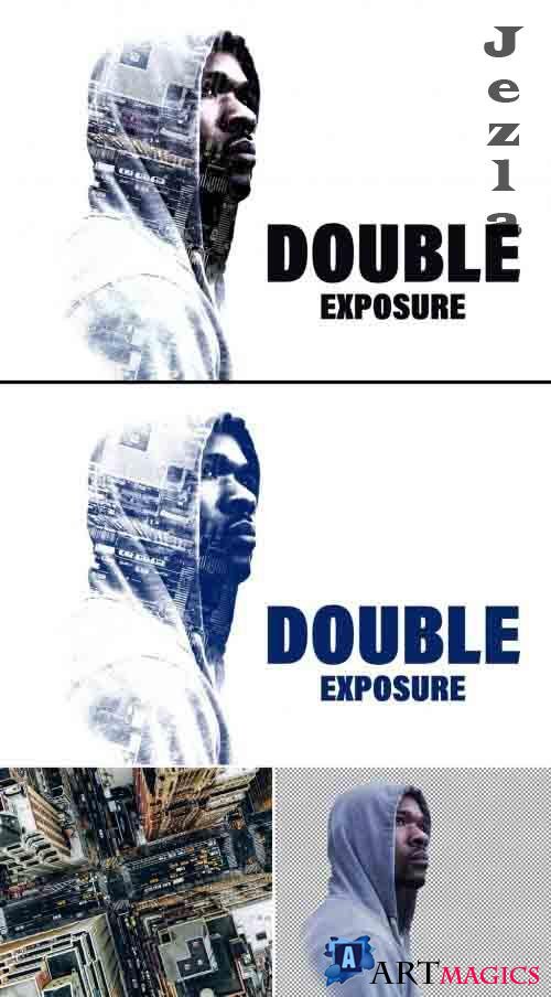 Double Exposure Photo Effect 362994260